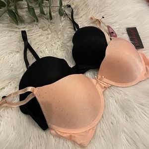 NWT Set of 2 Rampage Bras Size 34B